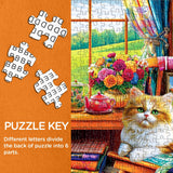 Cozy Flower Retreat Jigsaw Puzzle 1000 Pieces