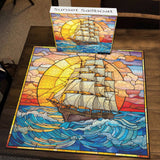 Sunset Sailboat Jigsaw Puzzle 1000 Pieces