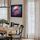 Corlorful Jellyfish Jigsaw Puzzle 1000 Pieces