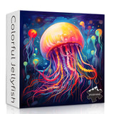 Corlorful Jellyfish Jigsaw Puzzle 1000 Pieces