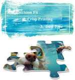 Underwater Dog Jigsaw Puzzle 1000 Pieces