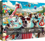 Pooch Pool Party Jigsaw Puzzle 1000 Pieces