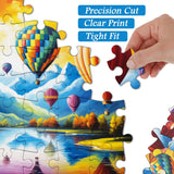 Colorful Hot Air Balloon Jigsaw Puzzle 1000 Pieces