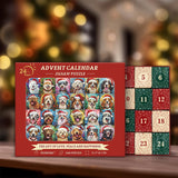 Happy Christmas Dogs Jigsaw Puzzle 1000 Pieces