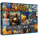 Artistic Dog Jigsaw Puzzle 1000 Pieces