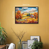 Golden Countryside Jigsaw Puzzle 1000 Pieces