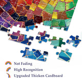 Rainbow Mosaic Jigsaw Puzzle 1000 Pieces