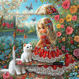 Gemstone Girl Jigsaw Puzzle 1000 Pieces