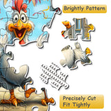 Puzzle Con Polli Girasole 1000 Pezzi