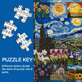 Puzzle della Rapsodia di Van Gogh, 1000 pezzi