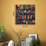 Flowers and Books Jigsaw Puzzle 1000 Pieces