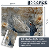 Swan Serenity Jigsaw Puzzle 1000 Pieces