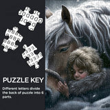 Puzzle Abbraccio Invernale 1000 Pezzi