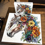 Puzzle a cavallo di fiori 1000 pezzi