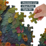 Leaf Cat Jigsaw Puzzle 1000 Pieces