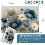 Blue Elegance Jigsaw Puzzle 1000 Pieces