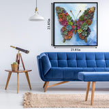 Succulent Bloom Butterfly Jigsaw Puzzle 1000 Pieces