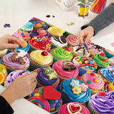 Colorful Cakes Jigsaw Puzzle 1000 Pieces