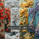 Blossom Quartet Jigsaw Puzzle 1000 Pieces