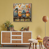 Simpatico uccello inverno inverno puzzle enigmi 1000 pezzi