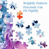 Snowman Unicorn Jigsaw Puzzle 1000 pièces