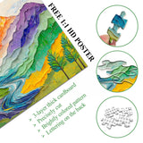 Colorful Ridges Jigsaw Puzzle 1000 Pieces