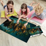 Dreamy Night Forest Jigsaw Puzzle 1000 Pieces