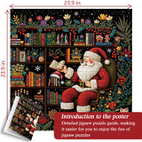 Le jardin du Père Noël lit Puzzle de puzzle 1000 pièces