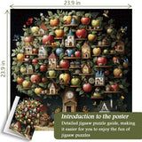 Dwarf's Apple Retreat Jigsaw Puzzle 1000 Piece