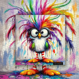 Color Explosion Bird Jigsaw Puzzle 1000 Pieces