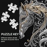 Puzzle Diamond Horse 1000 pezzi