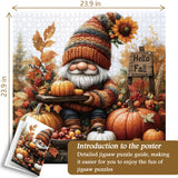 Puzzle di colpi di raccolta di gnome 1000 pezzi