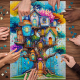 Treehouse Jigsaw Puzzle 1000 Pieces