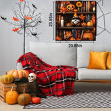 Halloween Bookshelf Jigsaw Puzzle 1000 Pieces