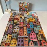 Multicolored Buildings Jigsaw Puzzle 1000 Pieces