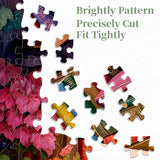 Flower Bookshelf Jigsaw Puzzle 1000 Pieces