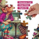 Aging Sweethearts Jigsaw Puzzle 1000 Pieces
