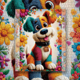 Patchwork Pup Jigsaw Puzzle 1000 Pieces