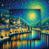 Starry Village Jigsaw Puzzle 1000 Pieces