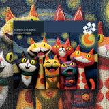 Starry Cat Chorus Jigsaw Puzzle 1000 Pieces