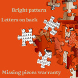 Burnt Orange Dreams Jigsaw Puzzle 1000 Pieces