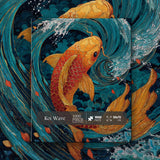 Koi Wave Jigsaw Puzzle 1000 Pieces