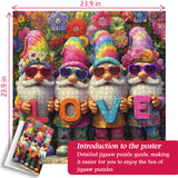 The Love of Gnomes Jigsaw Puzzle 1000 Pieces