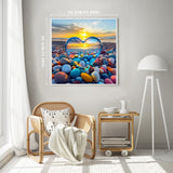 Coastal Heart Jigsaw Puzzle 1000 Pieces