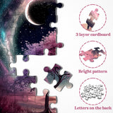 Brilliant Galaxy Jigsaw Puzzle 1000 Pieces