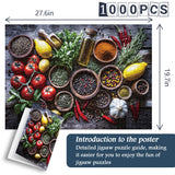 Sapori della palette puzzle puzzle 1000 pezzi