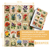 Puzzle Floral Medley Vintage 1000 pièces