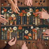 Fiori e libri puzzle puzzle 1000 pezzi