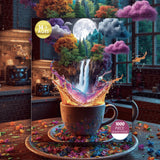 Cloudy Tea Talk Jigsaw Puzzle 1000 Pieces