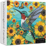 Hummingbird Garden Jigsaw Puzzle 1000 Pieces